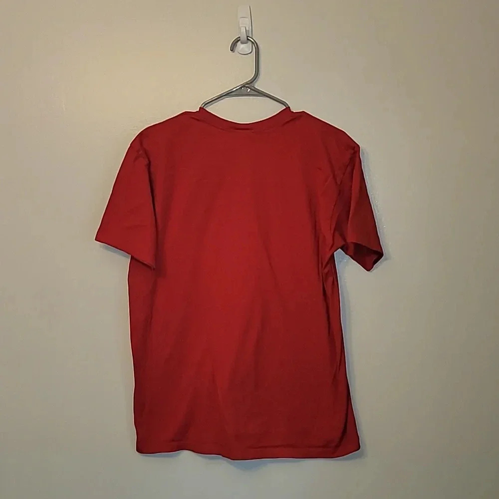 Detroit Red Wings Hockey Majestic Vintage Men's Medium 90's Tee Red LOT B10 - Picture 4 of 6